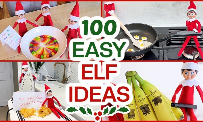 Easy Elf Ideas