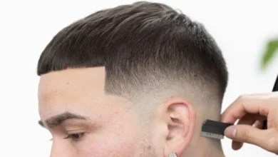 Mid Drop Fade