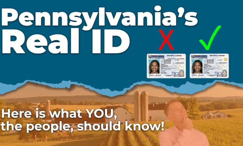 Real ID PA