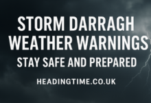 Storm Darragh Weather Warnings