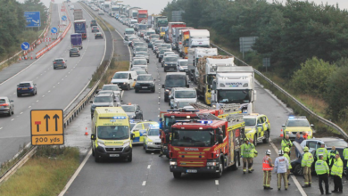 M62 Crash