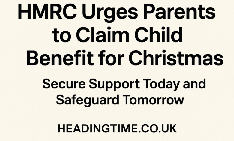 HMRC Urges Parents to Claim Child Benefit for Christmas