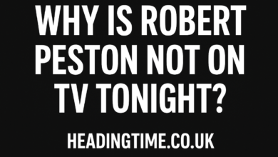 Why Is Robert Peston Not On TV Tonight
