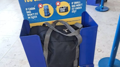 Ryanair Cabin Bag Size