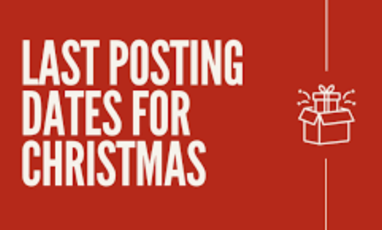 Last Posting Dates
