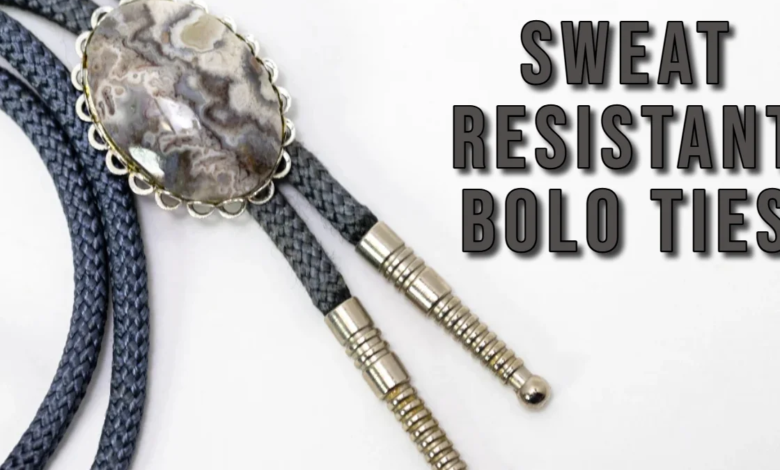 Sweat Resistant Bolo Ties