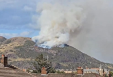 Arthurs Seat Fire