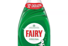 Fairy Washing Up Liquid Warning